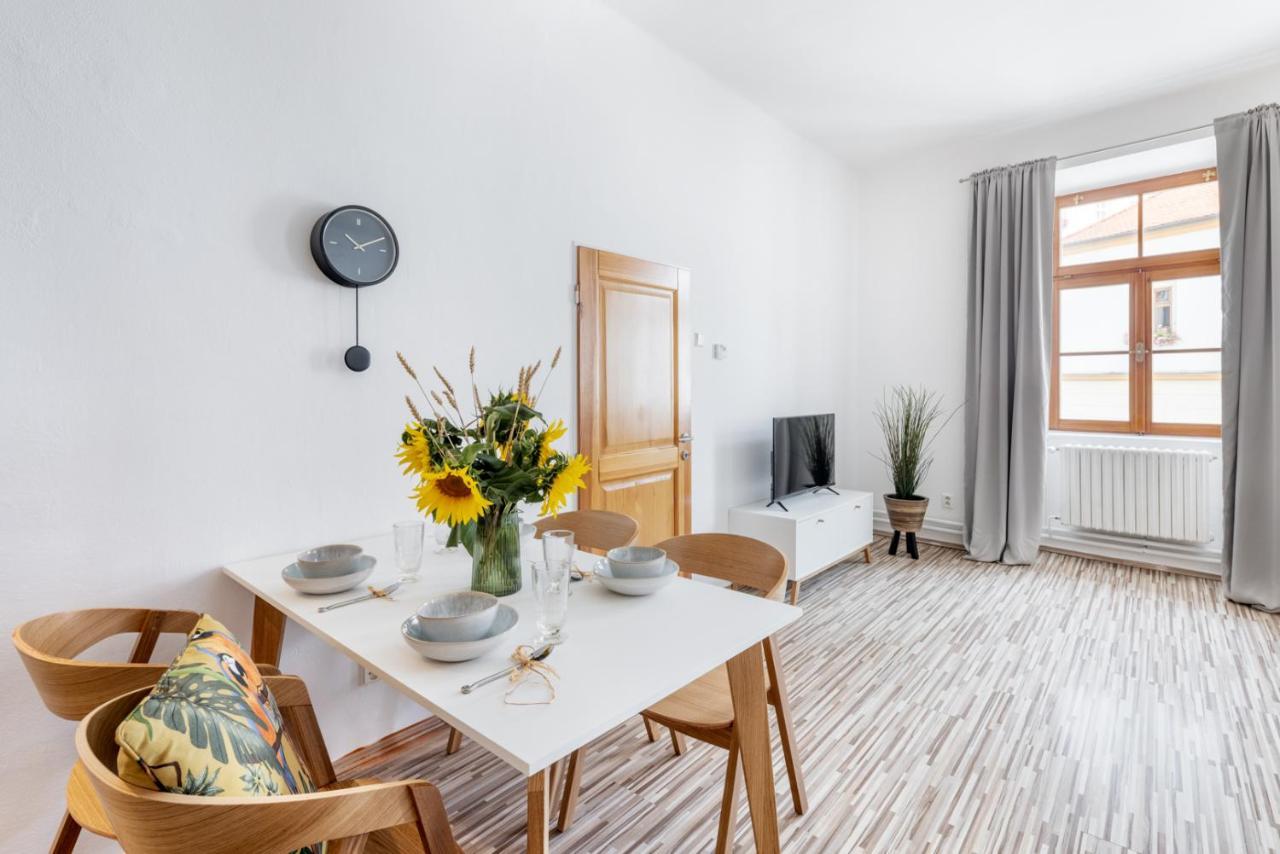 Wine & Bike City Tower Apartments Znojmo Eksteriør billede